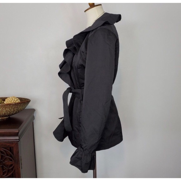 Black Ruffle Top - Picture 4 of 6